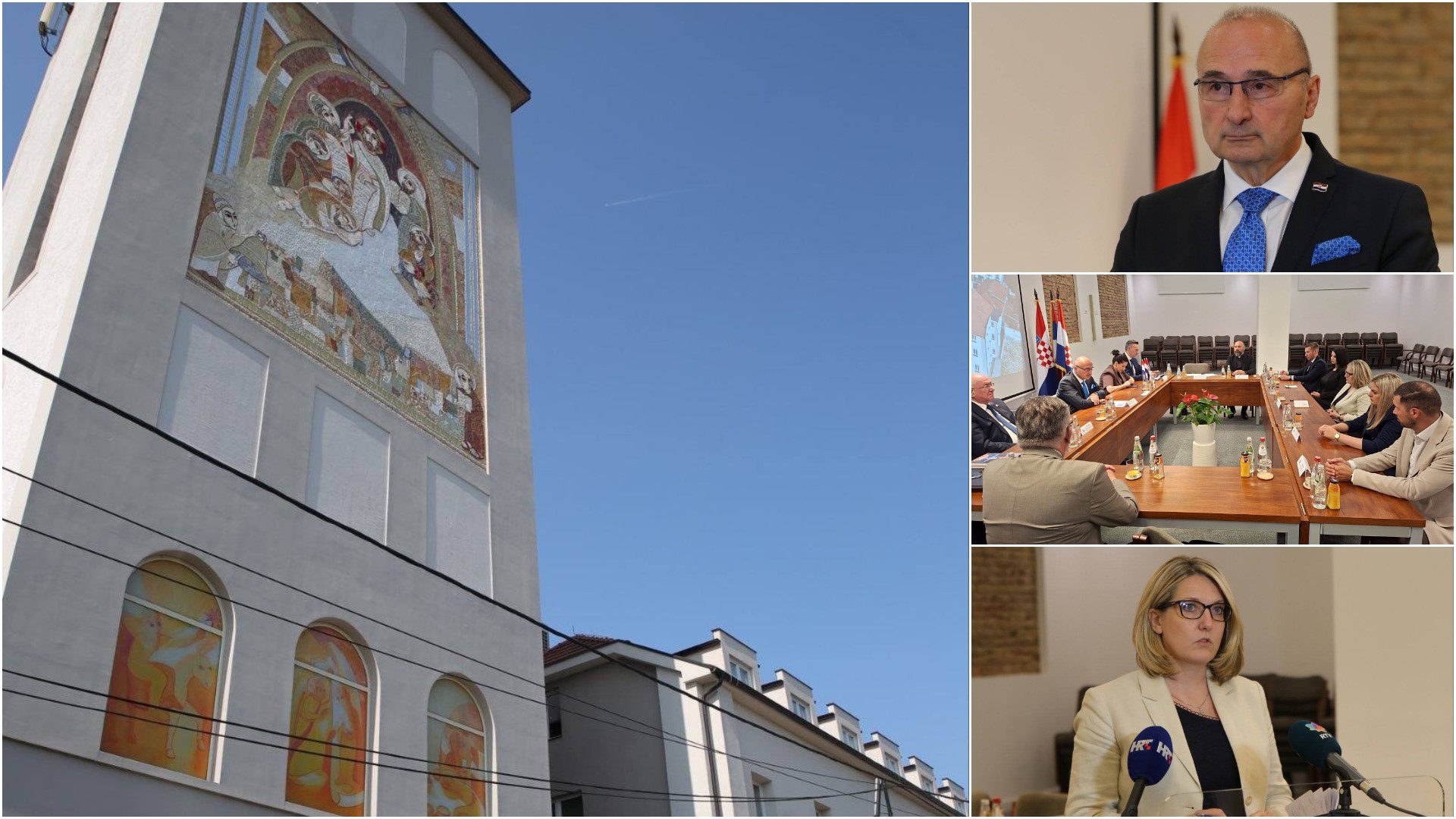 Grlić Radman i predstavnici hrvatske zajednice posjetili beogradsku katedralu
